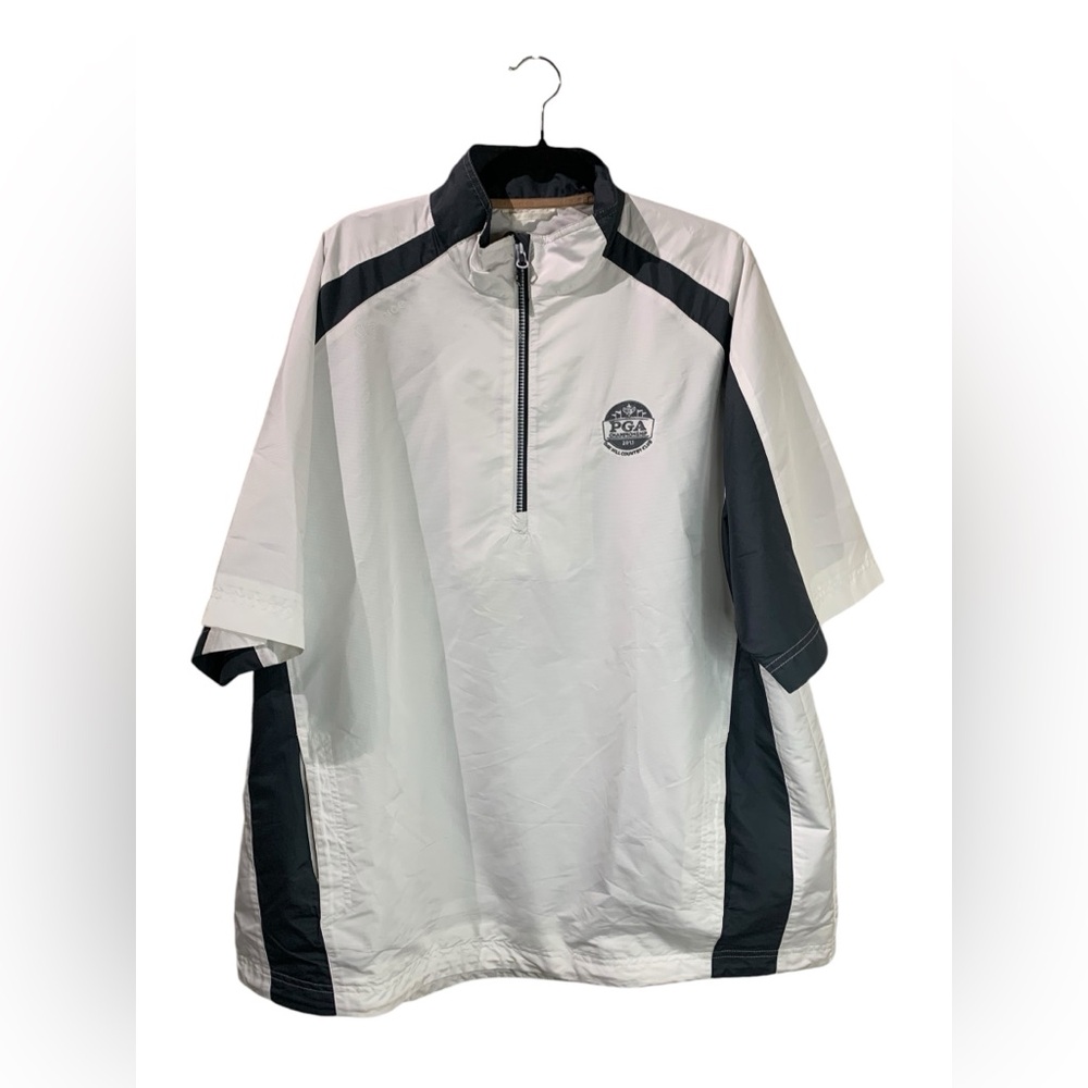 SUNICE SPORT X20ct SS 1/2 Zip Golf Windbreaker RainProof Jacket PGA CHAMPIONSHIP